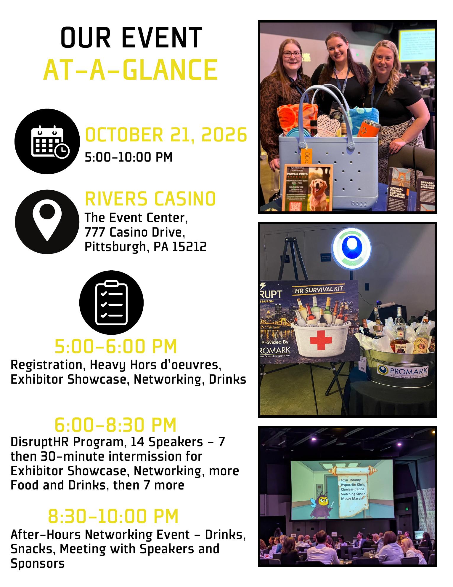 Event At-a-Glance
